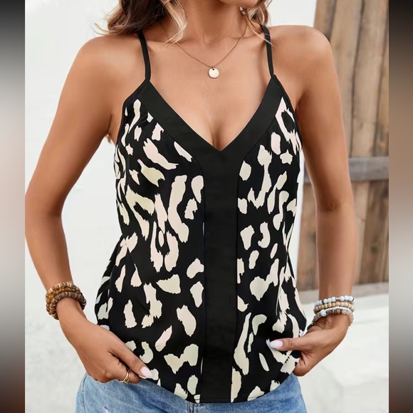 Leopard print cami top - Picture 4 of 6